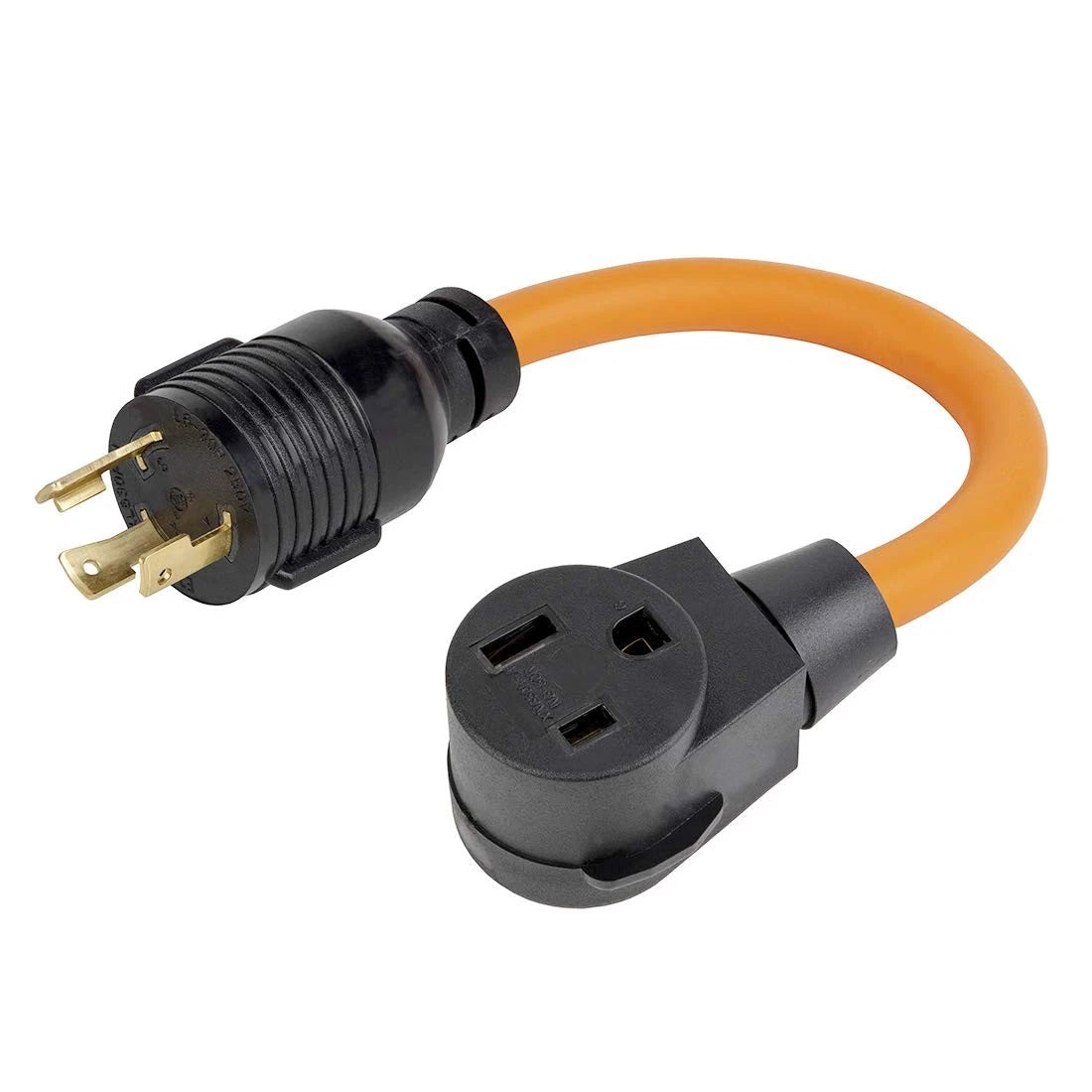 Nema L6-30P to 6-50R Generator to Welder Adapter (1.5FT)