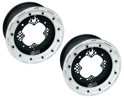 DWT ROK'N LOCK 10" Beadlock Rims for LTR450 LTZ400 (10x5 4+1 4/144)