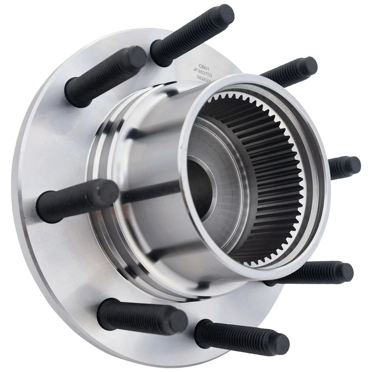 Set of 2 ABS Wheel Hubs for Ford F350 4WD 4X4