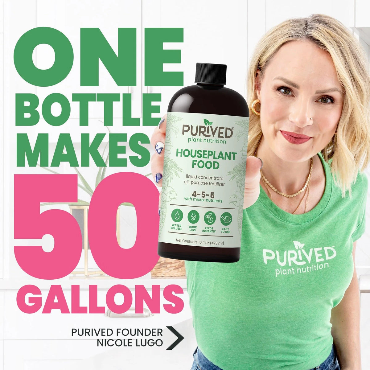 16oz All-Purpose Liquid Plant Fertilizer for Makes 50 Gallons