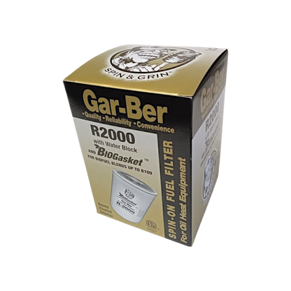 R-2000 Spin On Furnace Fuel Oil Filter Cartridge for Garber