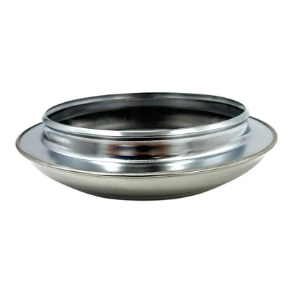 7.5 Inch Stainless Steel Hubcaps Kit with Ford Script for Aftermarket Rims
