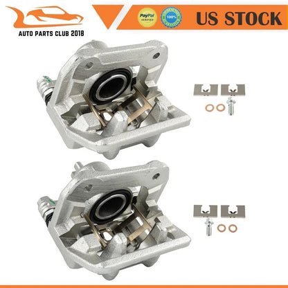 Set of 2 Rear Brake Calipers for Honda CR-V (2002–2004) & Odyssey (1995–1998) w/ Bracket