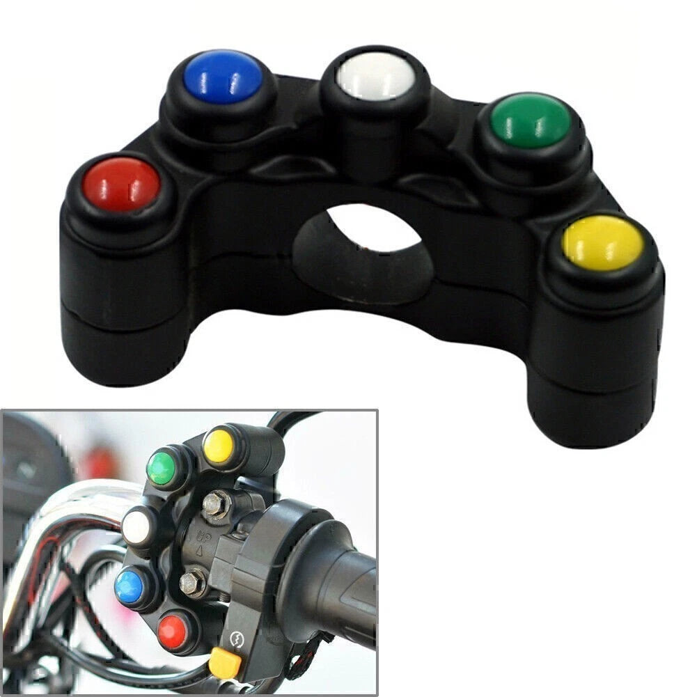7/8" 22mm Universal Handlebar Switch for Motorcycle (Universal)