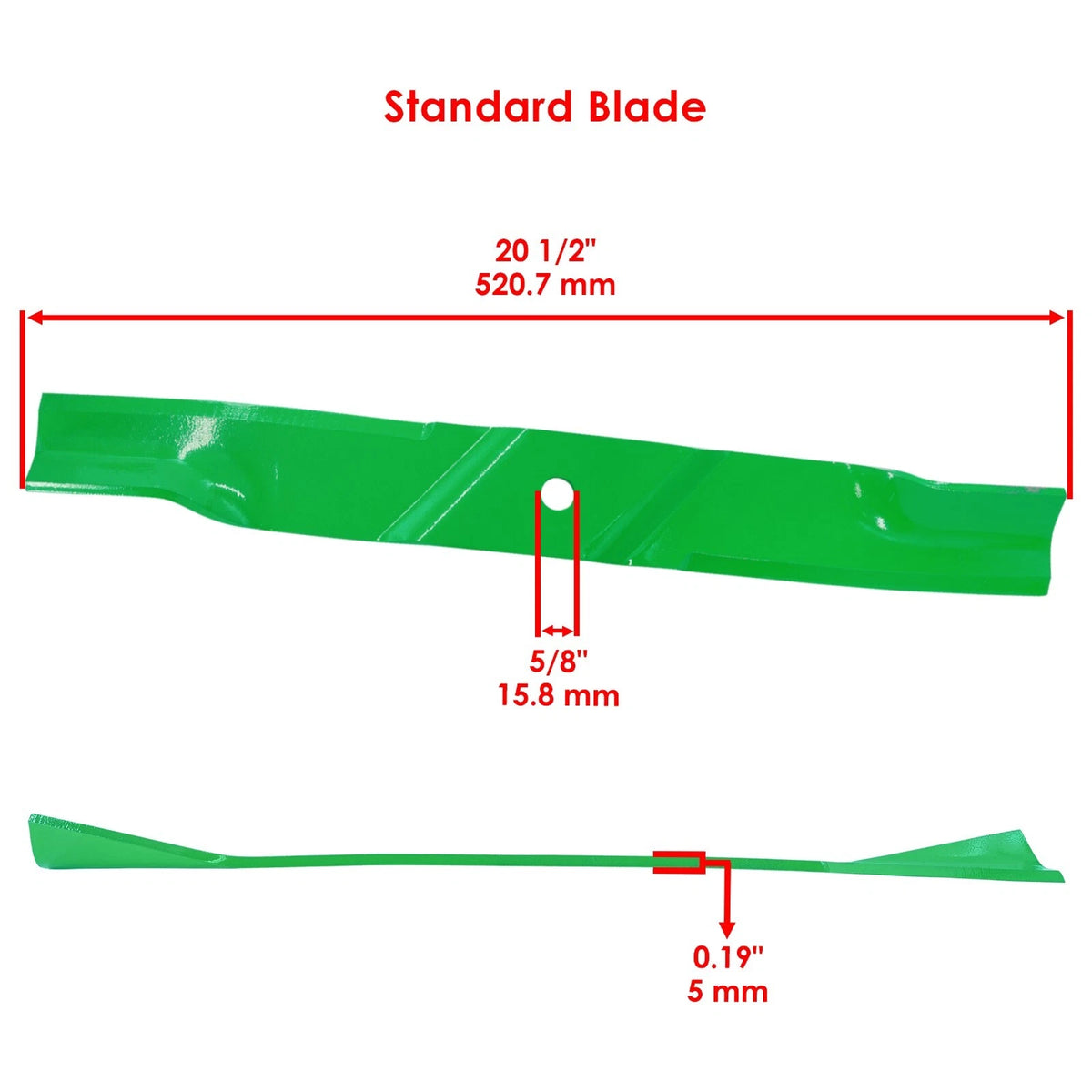60" Deck Standard Blade for Dixie Chopper XFG2700 XG2503 XG2703 XT3200 XT3300 (MB315+MB315+MB315 - VS)
