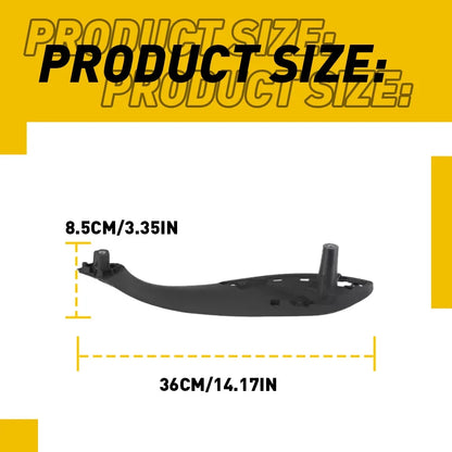 Set of 4 Black ABS Door Pull Handle Armrest Panels for BMW F30 F35