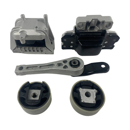 Engine Motor Transmission Mount Kit for VW Jetta 2.5L (2006–2010) 1K0199855K, 1K0199855L, 1K0199855AE, 1K0199855AN, 1K0199855BB