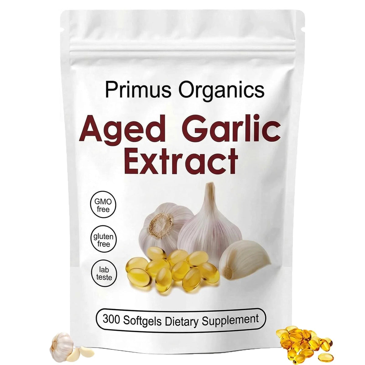 Aged Garlic Extract 300 Count for Health Supplements (Pack of 1)
