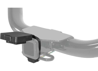 Curt 21728 Rubber Receiver Cover for Class 3/4 (Fits 4Flat Holder)
