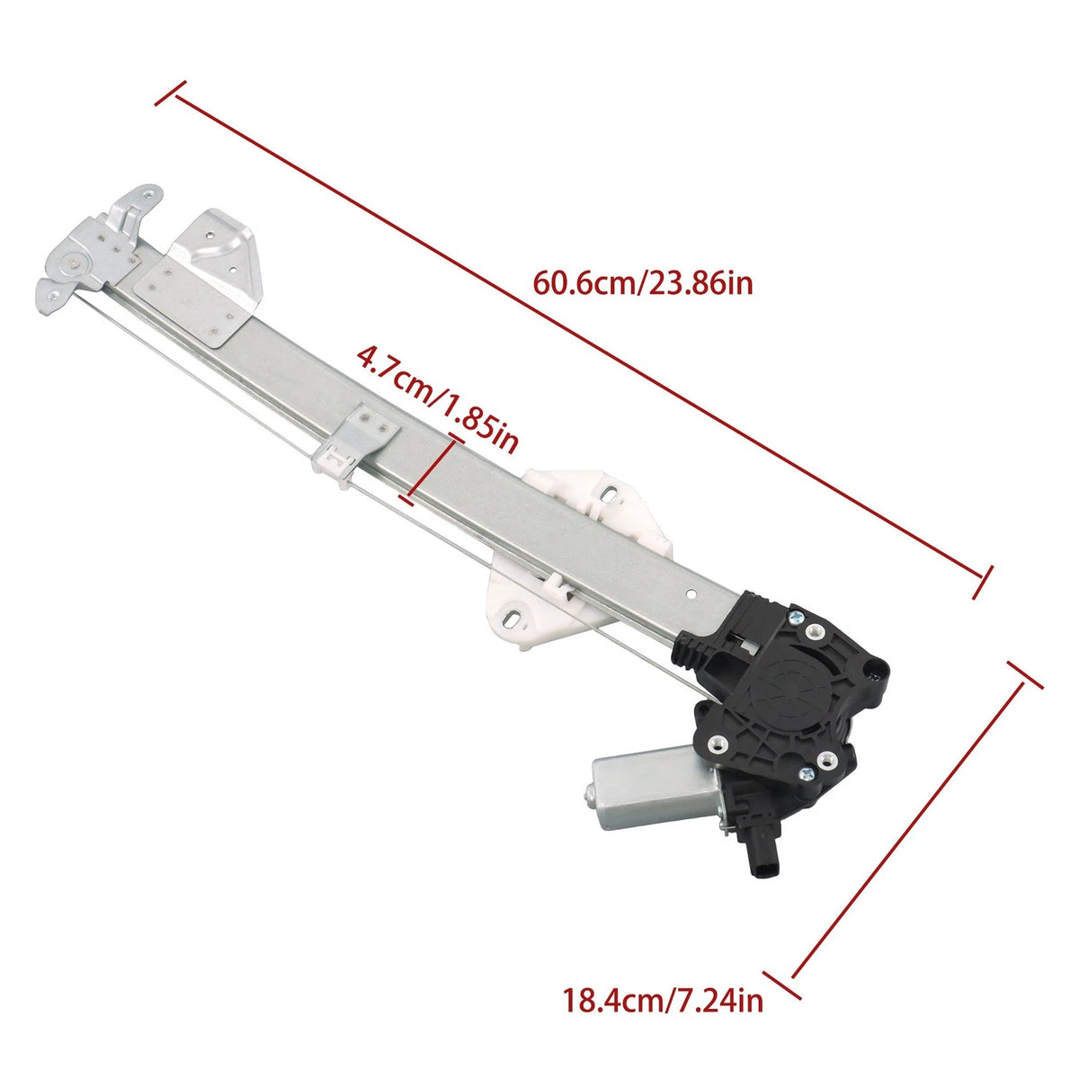 Front Right Window Regulator w/ Motor for Honda Accord LX-S (2008–2012) 751-087, BCK97922K