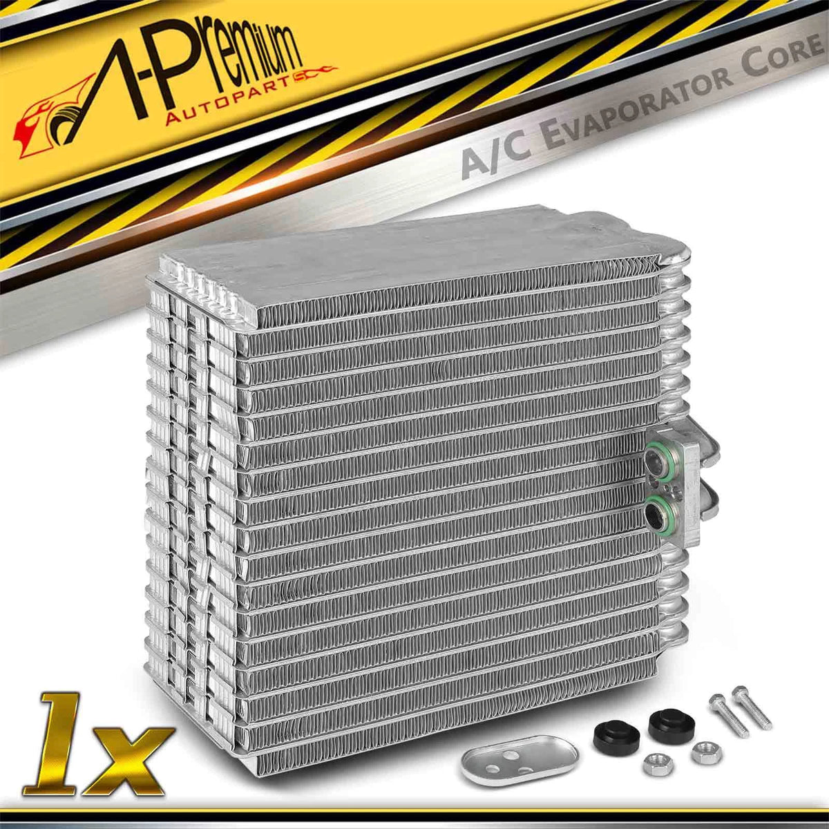 A-Premium Front A/C Evaporator Core for Toyota Tercel Paseo (1993–1999) 8850116121, 4711437, EV16121PFXC