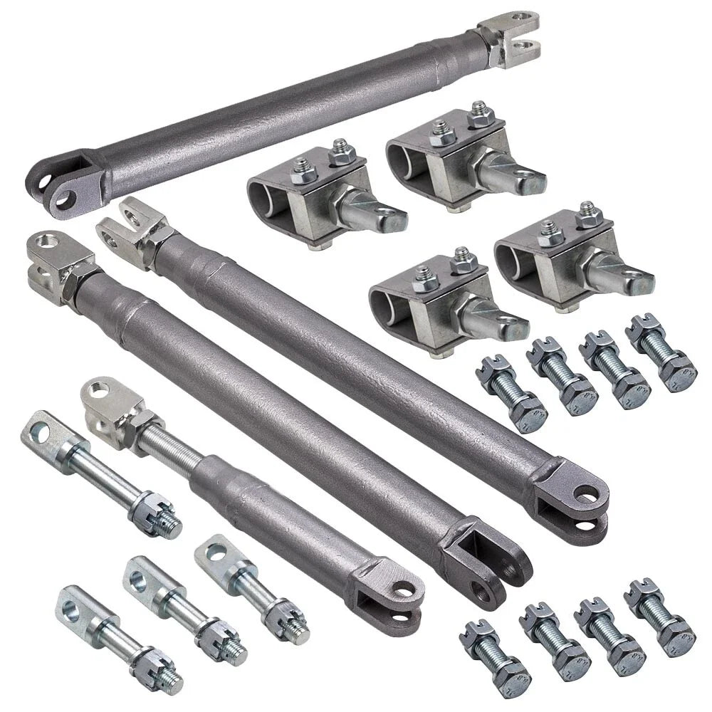 Sidecar Mounting Kit U-Clamp & I-Bolt for Honda Suzuki Yamaha