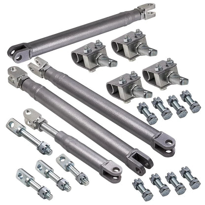 Sidecar Mounting Kit U-Clamp & I-Bolt for Honda Suzuki Yamaha