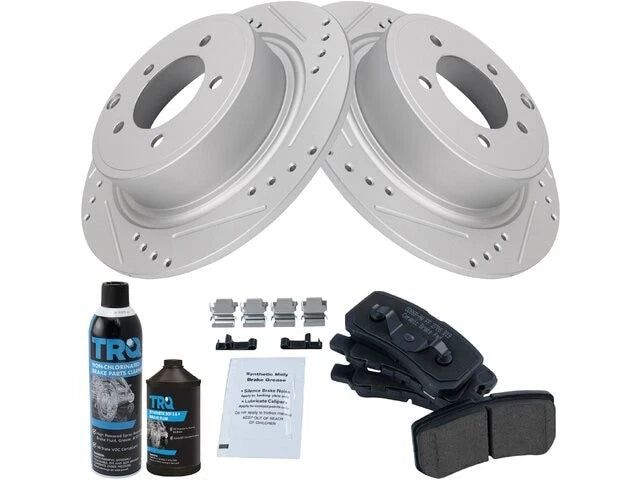 Brake Pad and Rotor Kit for Mitsubishi Lancer (2008–2016) 57125TVSQ