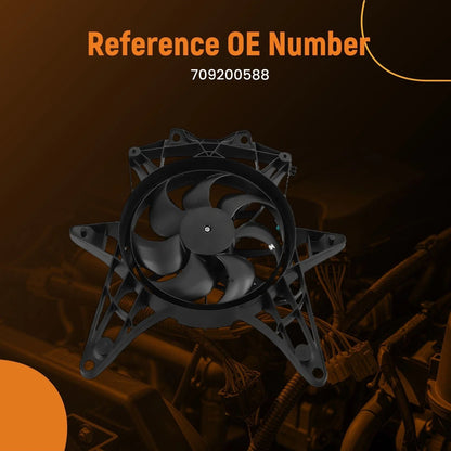 Cooling Fan for Can-Am Maverick X3 Max R Turbo RR (2017–2022) 709200588