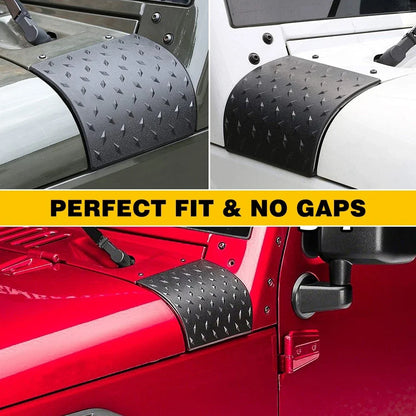 Set of 2 Side Plate Cowl Covers for Jeep Wrangler JK (2007–2018)