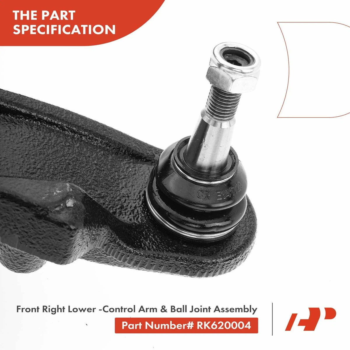 2X Front Lower Control Arm with Ball Joint for Chrysler