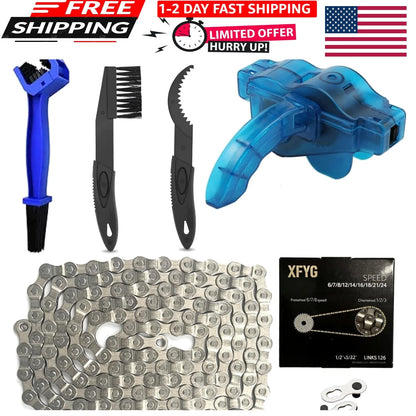 Bike Chain Cleaning Kit for Motorcycles (2010–2023)