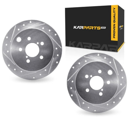 Brake Rotor Set for Subaru Impreza (2012–2023) ALX-PAU-DF-7002-13032-CLA1