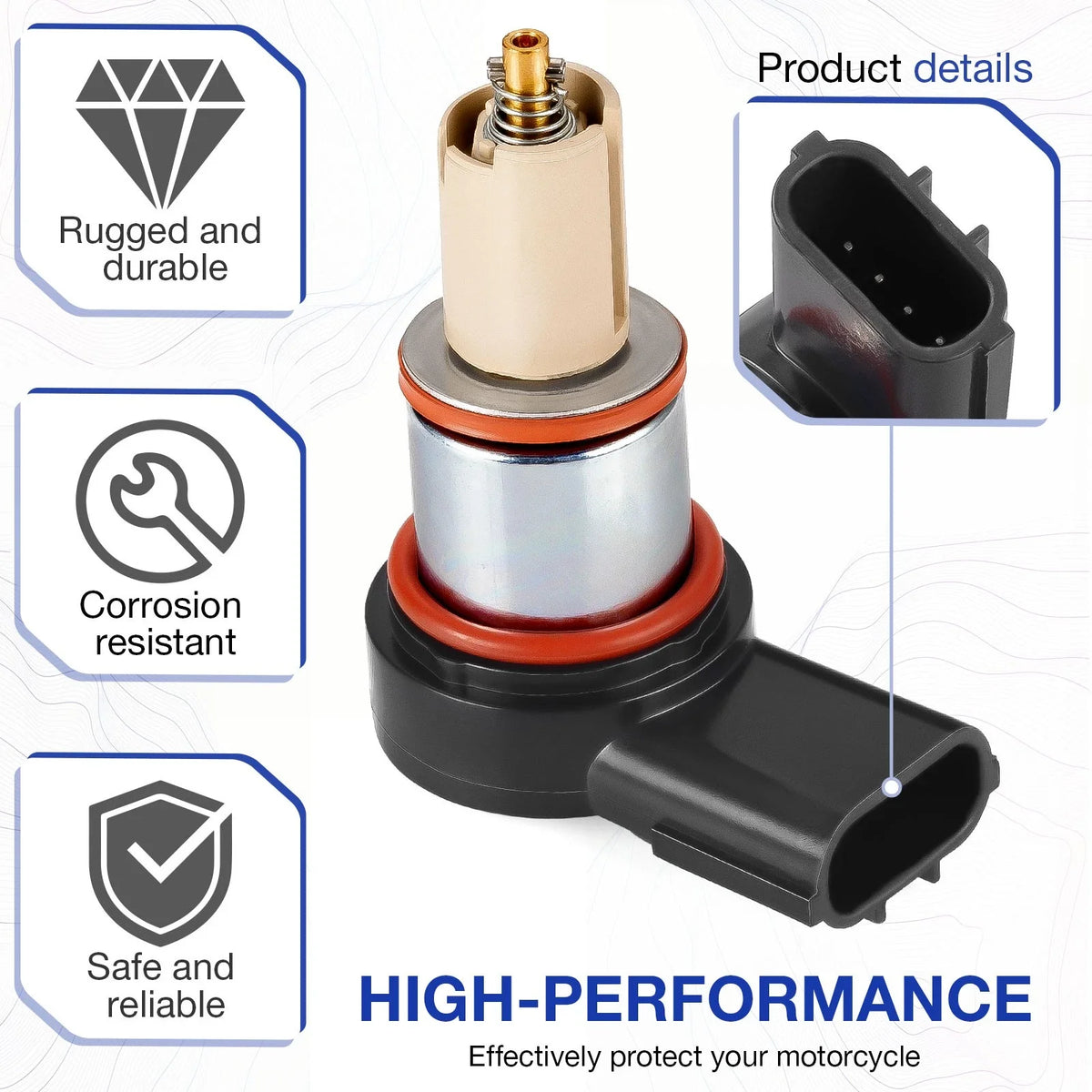 Idle Air Control Valve for Honda Foreman 500 TRX500FE TRX500FM (2012-2019)