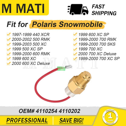 Temperature Sensor for Polaris Snowmobile XC RMK SKS 500 600 700 (1997–2003)
