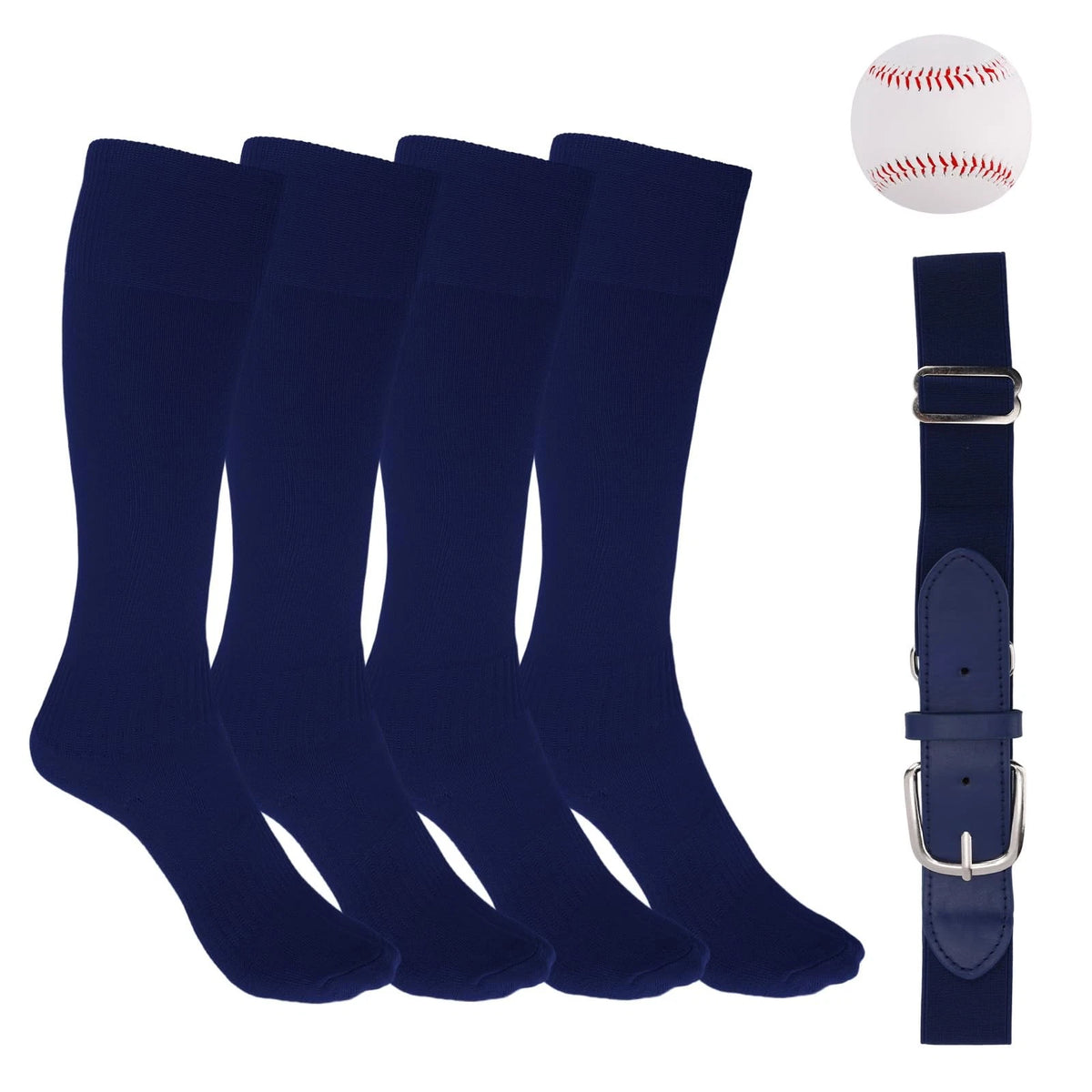 Set of 4 Youth Baseball Socks for Mikovivi