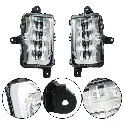 LED Fog Lights for GMC Sierra 1500 AT4/Denali/SLT (2019–2021) Pair