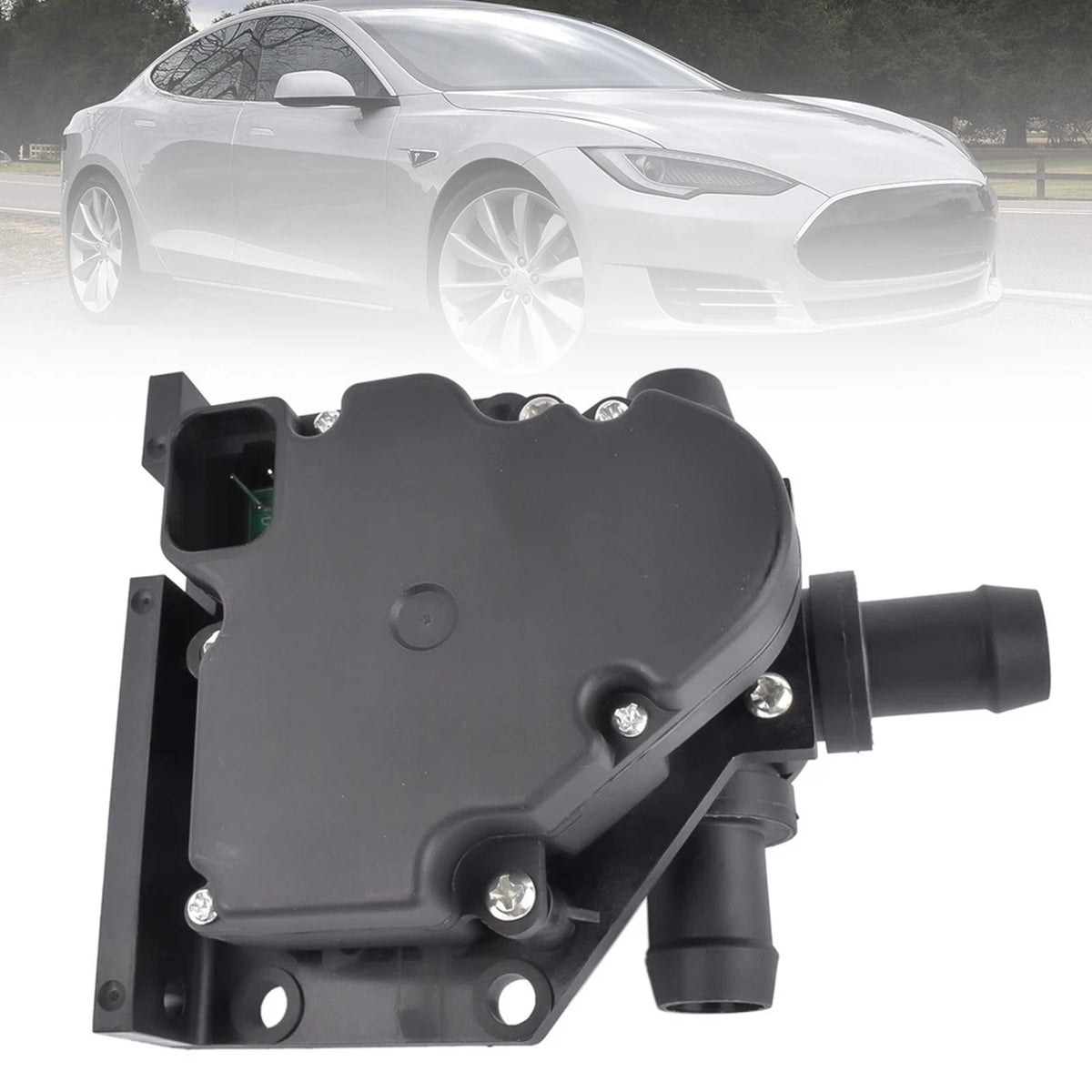 Coolant 4-Way Valve Actuator for Tesla Model S/X (2012–2021) 6007370-00-B, 6007370-00-A