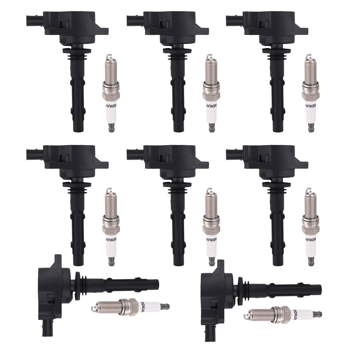 Set of 8 Ignition Coils for Mercedes GL450 GL550 S450 S550 (2007–2012)
