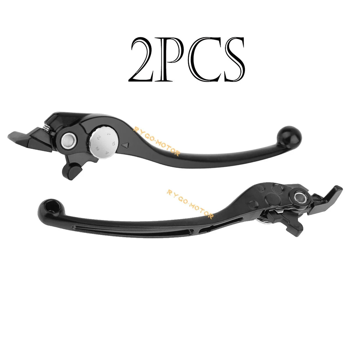 2pcs Front Brake Lever for Honda GL1800 Goldwing (2001–2023) 53170-MCA-006 Black
