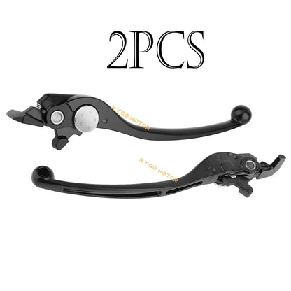 2pcs Front Brake Lever for Honda GL1800 Goldwing (2001–2023) 53170-MCA-006 Black