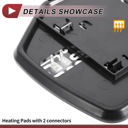 Heated Right Passenger Side Mirror Glass for Ford Escape (2008–2012)