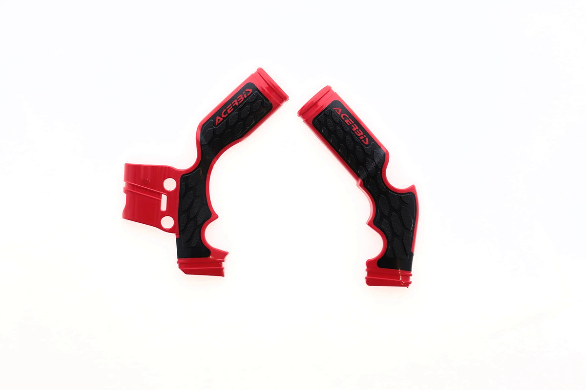 X-Grip Frame Guard for Acerbis (Red/Black) (Part No: 2688761018)