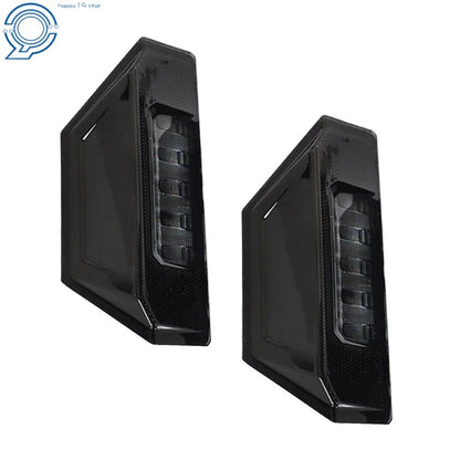 Set of 2 Smoked Tail Lights for Polaris Ranger 900 XP 1000 (2013)