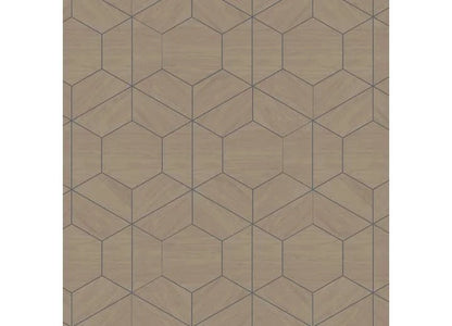 Wooden Oak Hexagon Backsplash for Genesis (18" x 24")