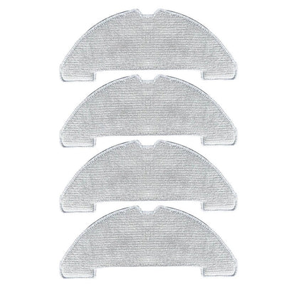 Set of 4 Microfiber Mop Cloths for VONKO S6 Pro (Robot Vacuum)