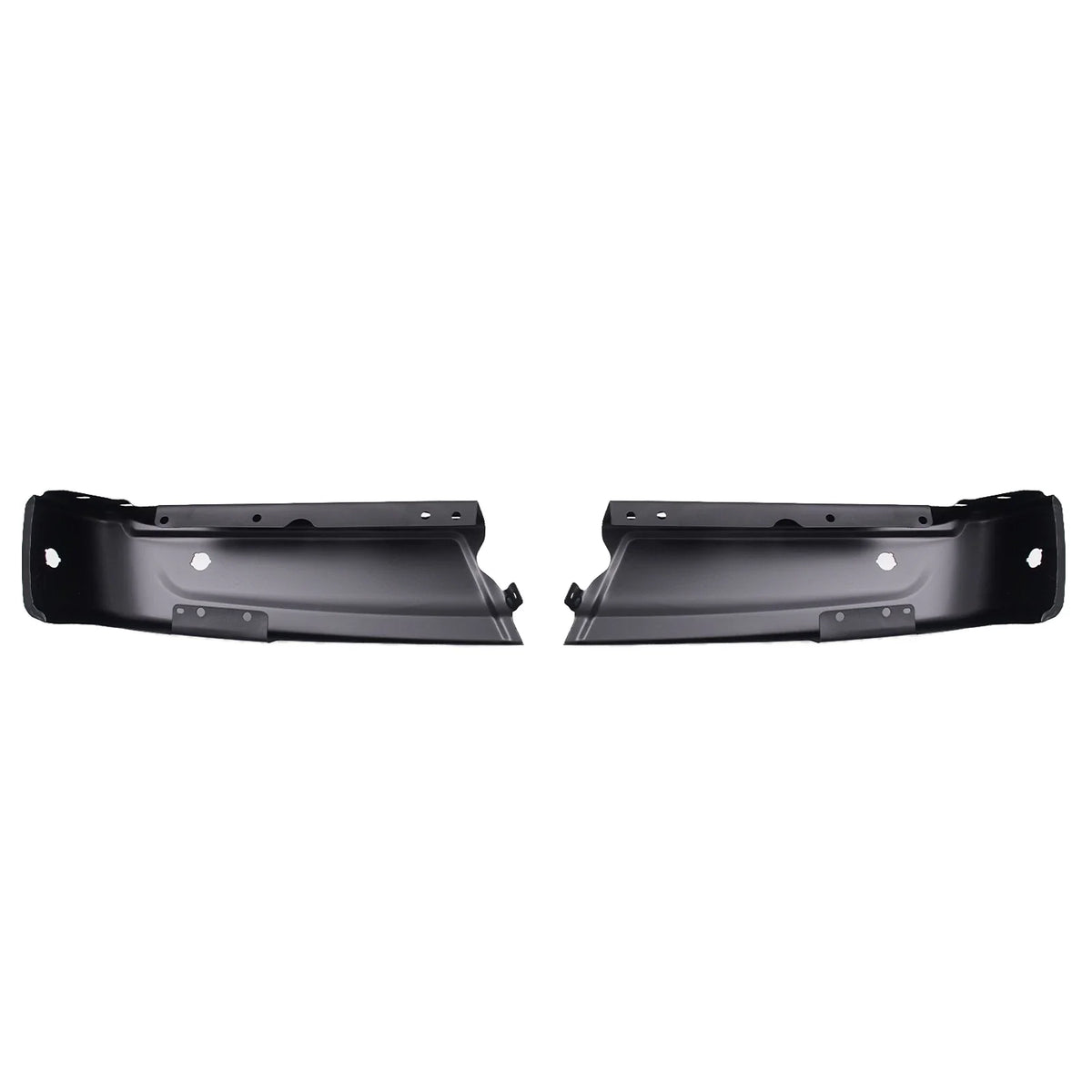 Set of 2 Paintable Rear Bumper Ends for Ford F-150 (2021–2023)
