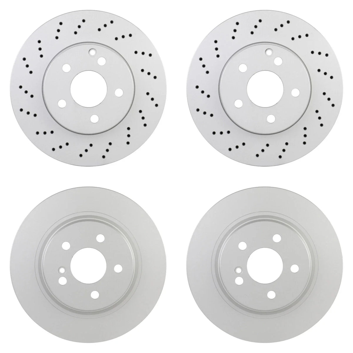 Bosch QuietCast Disc Brake Pad Kit for Mercedes-Benz W212 E550 (2010–2016)
