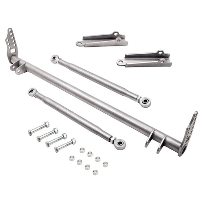 Set of 2 Front Traction Control Tie Bar Brace Kit for Honda Civic, Acura Integra