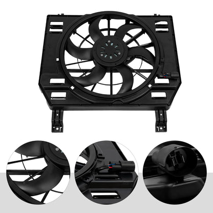 Engine Radiator Cooling Fan Assembly for Land Rover Range Rover (2013–2018) LR069901, LR084438, LR036523
