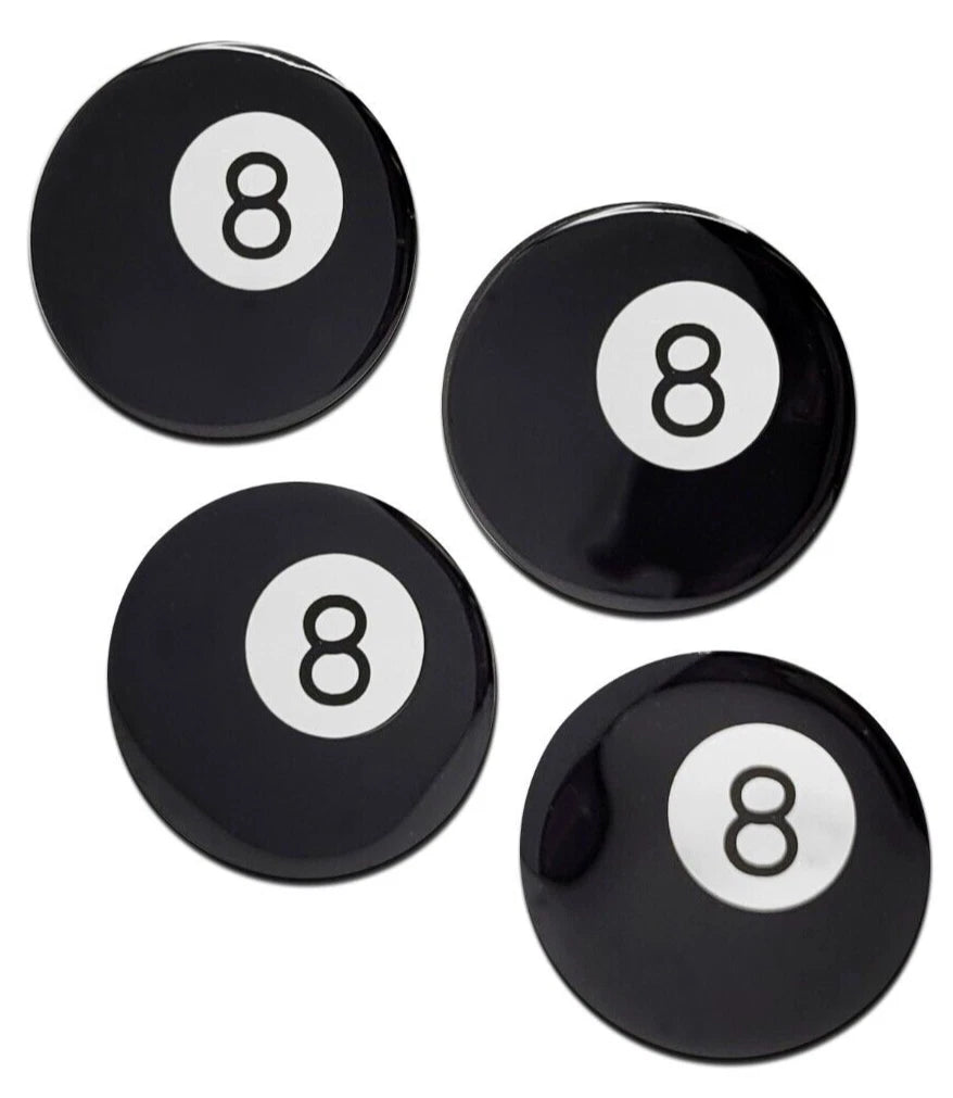 Set of 4 Wheel Rim Center Cap Spinner Emblems for (WS013)