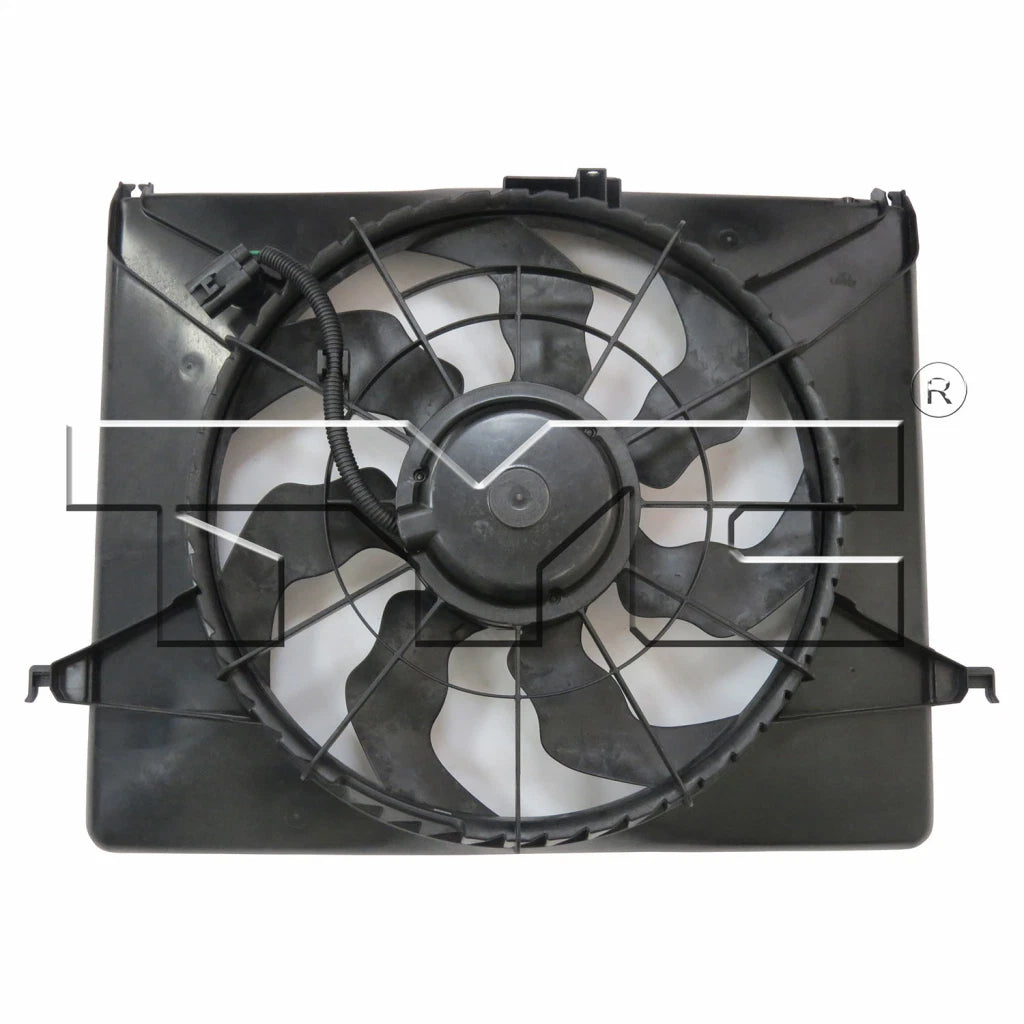 Radiator and A/C Condenser Fan Assembly for Hyundai Sonata (2009–2010) CLX-M0-623330-CL360A55, HY3115134