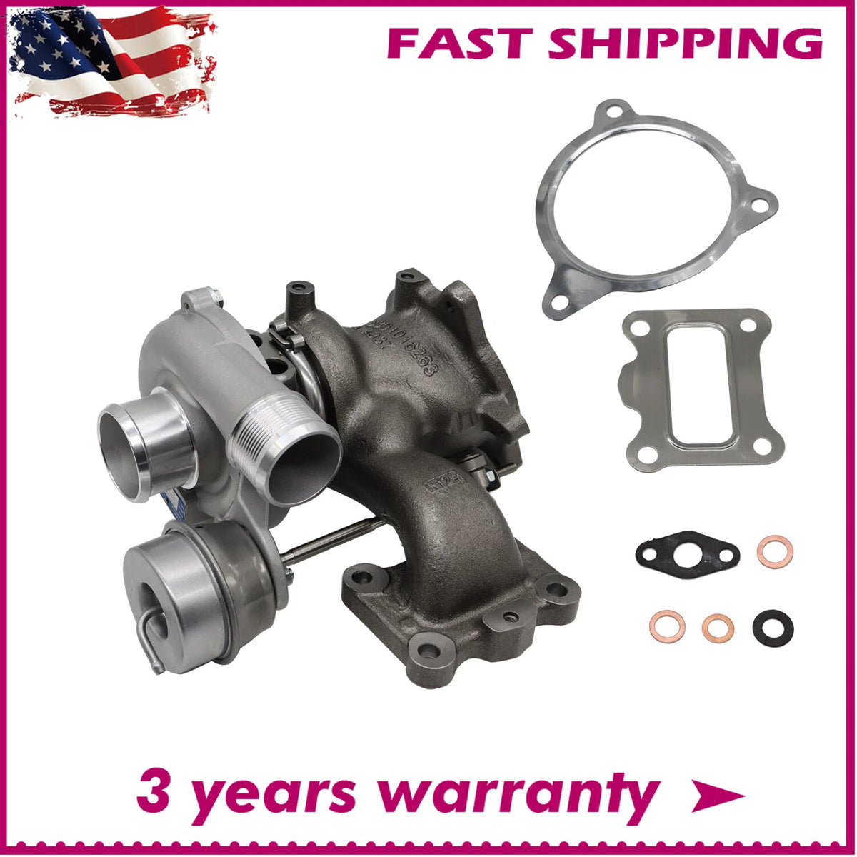 Turbocharger for Ford Fusion Escape L4 1.5L (2017–2019) A0007A0117