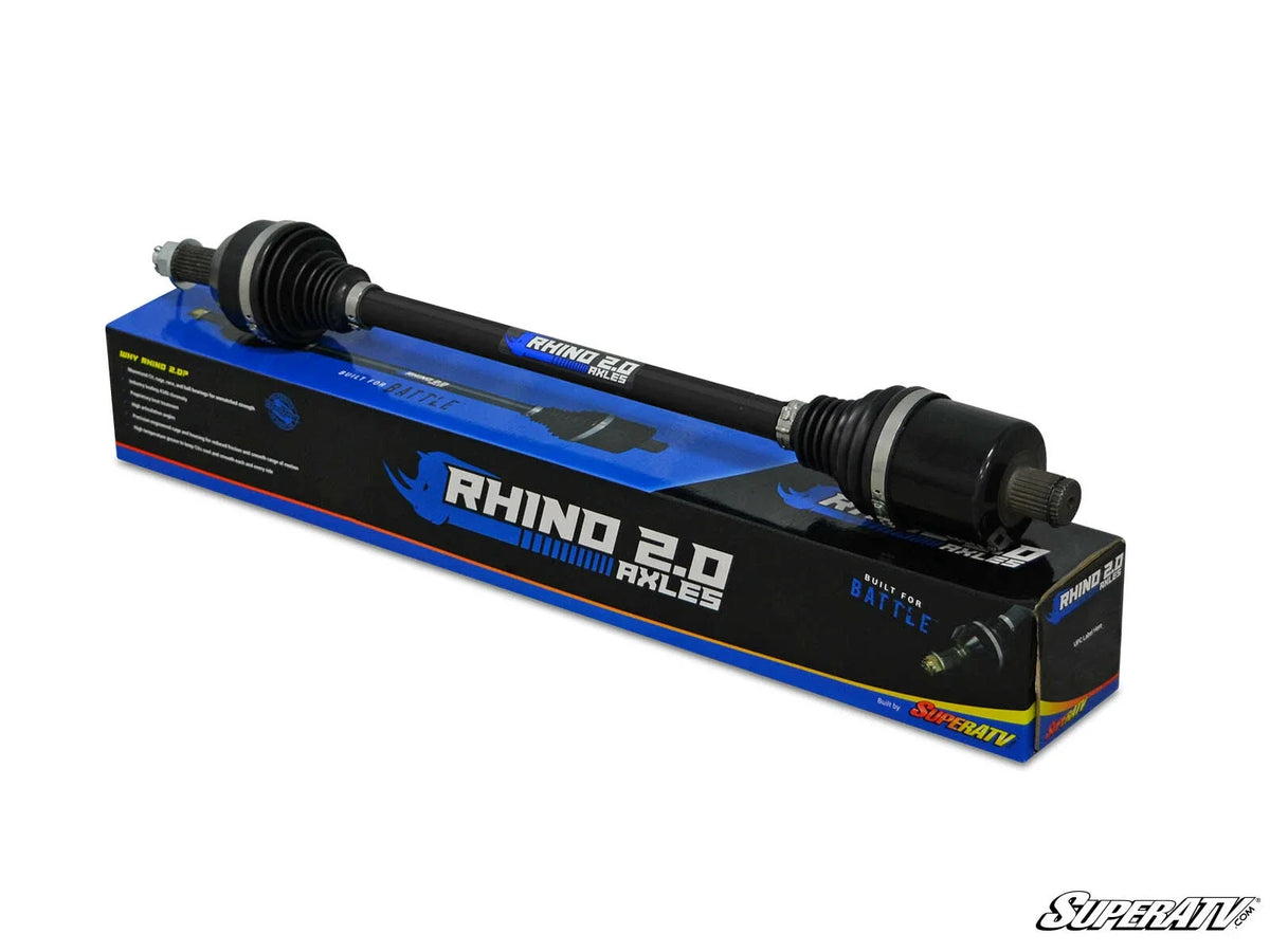 SuperATV Rhino 2.0 Heavy Duty Front Axle for Polaris RZR 570 (2012–2020)