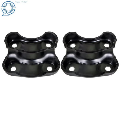 2X Rear Suspension U-Bolt Plate for Chevy K2500 Suburban GMC C1500 (1992–1999)