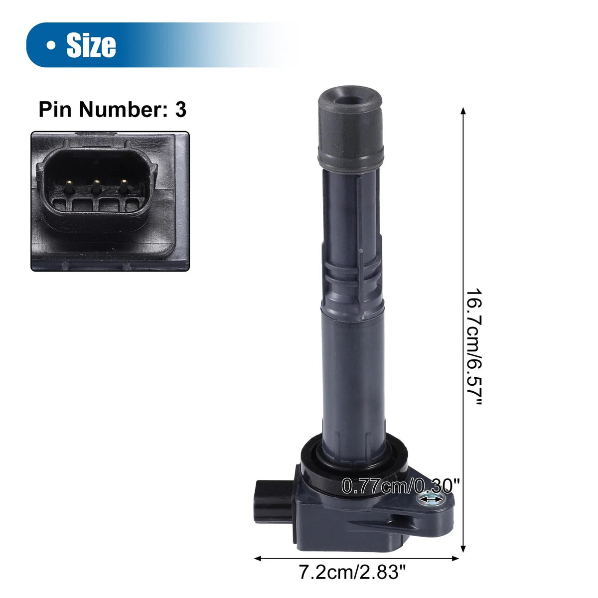Ignition Coil No. 30520R40007 for Honda Accord L4, CR-V L4 