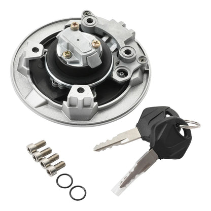 Fuel Gas Tank Cap Cover Keys for Kawasaki Ninja 400 (2018–2023), Ninja 650 (2017–2023)