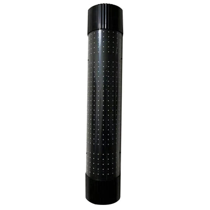 Rotating Barber Shop Sign Pole Light for Wall Mount