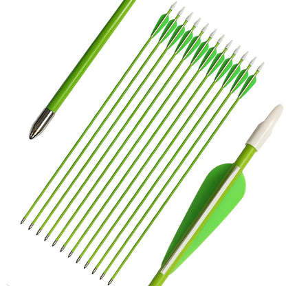 28" Fiberglass Archery Target Practice Arrows for Youth