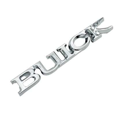 Trunk Lid Emblem Chrome Plastic Replacement for 1982–1987 Buick Regal